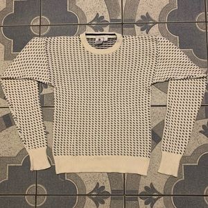 Vintage Norsport Cotton Knit Crewneck Sweater Sz M